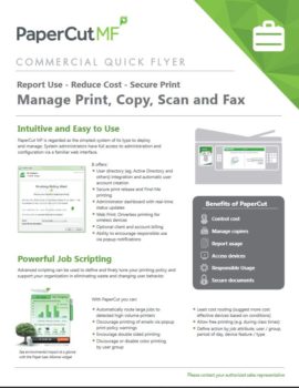 Papercut, Mf, Commercial, B&C Business Products