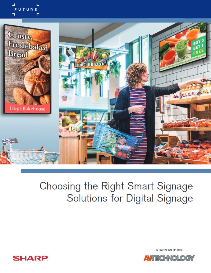 Sharp, Choosing The Right Smart Signage Solutions For Digital Signage, B&C Business Products
